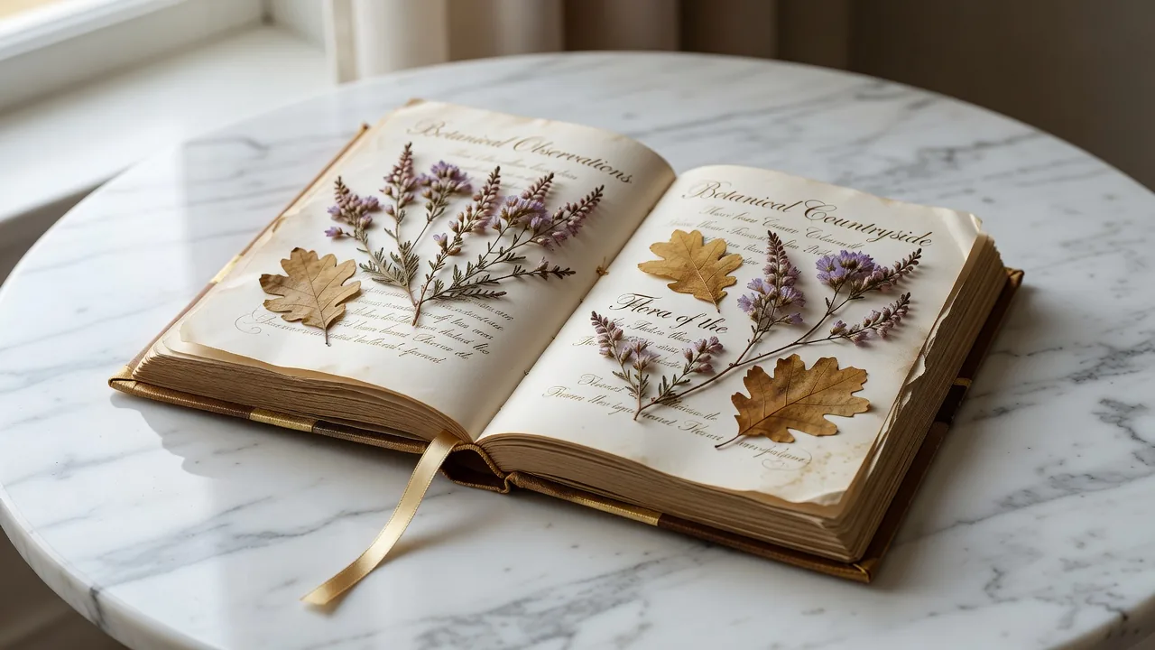 植物日記 — Botanical Journal still life
